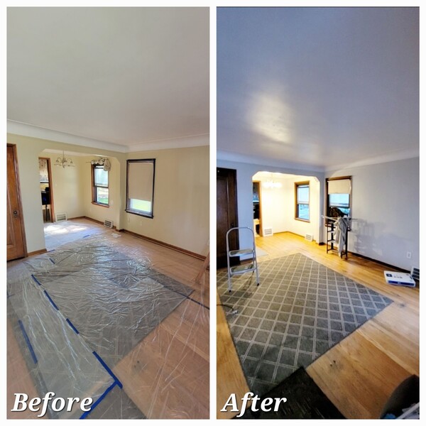 Before and After Interior Painting Services in Northville Township, MI (1)