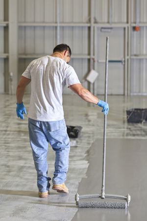 Epoxy Flooring in Lathrup Village, Michigan by McLittles Painting Services