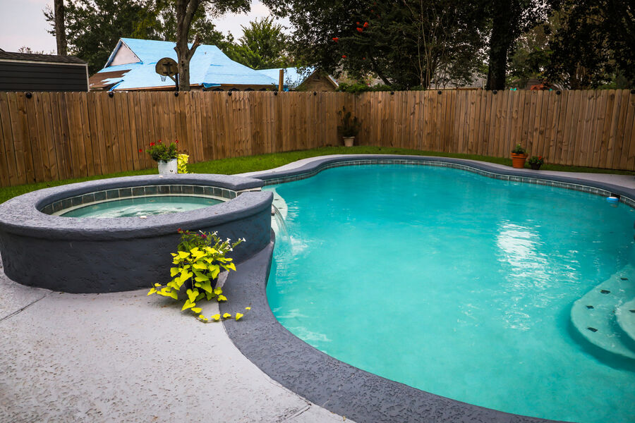 Pool Deck Painting by McLittles Painting Services